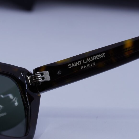 Saint Laurent SL M127/F 002 Cat Eye Sunglasses - Havana\Grey - Picture 7 of 10